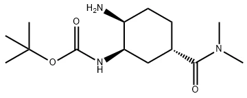 Tert - бутил (1r, 2s, 5s) -2-amino-5- (dimethylcarbamoyl) cyclohexylcarbamatecas №:365998-36-3